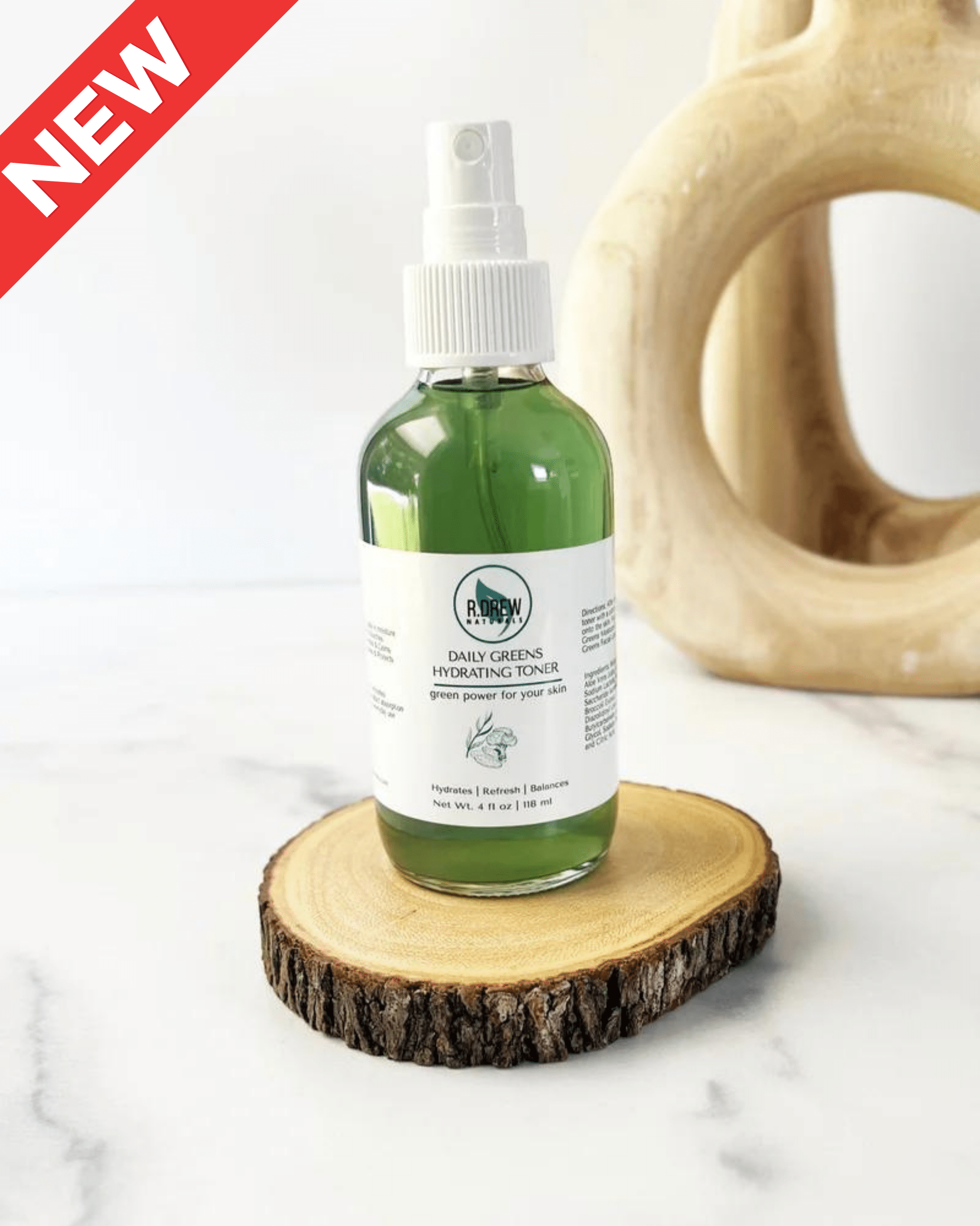 Daily Greens Hydrating Facial Toner R Drew Naturals