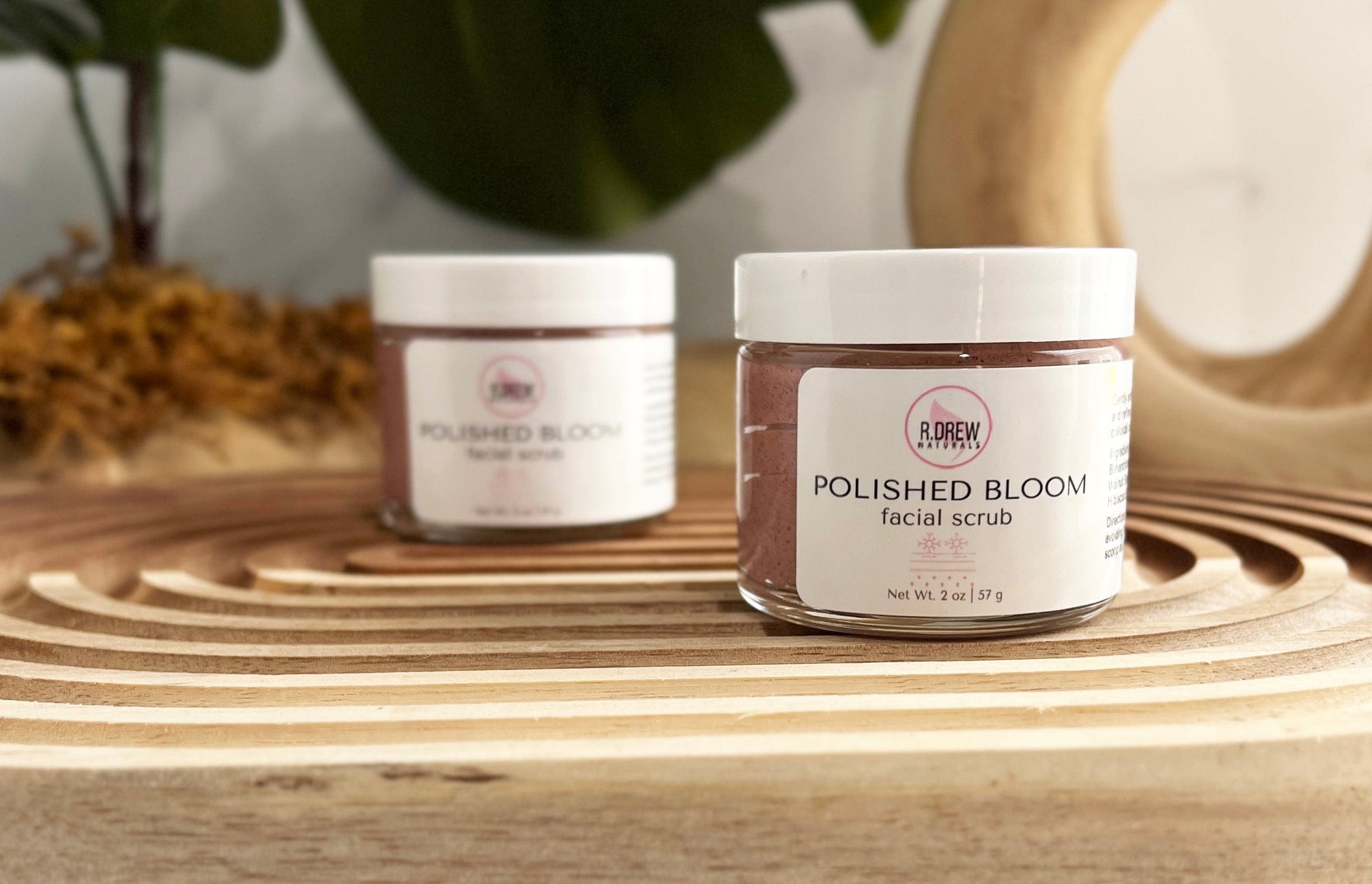 Polished Bloom Facial Scrub R Drew Naturals