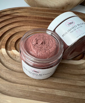 Polished Bloom Facial Scrub R Drew Naturals