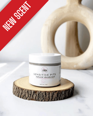 Sensitive Pits Natural Deodorant - New Scent Available R Drew Naturals